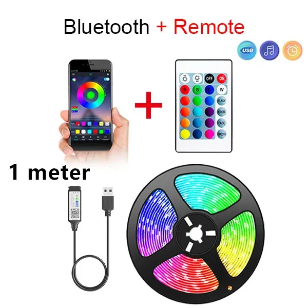 Bluetooth LED Strip Lights Smart APP Control