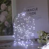 Silver Wire LED Fairy String Lights USB 5M 10M 20M
