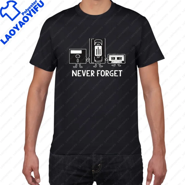 Men Clothing Never Forget Sarcastic Graphic