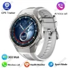 Android iOS Smart Watch Men HD AMOLED Screen GPS