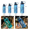 1.5L 2L 3L Large Capacity Sports Water Bottle Outdoor