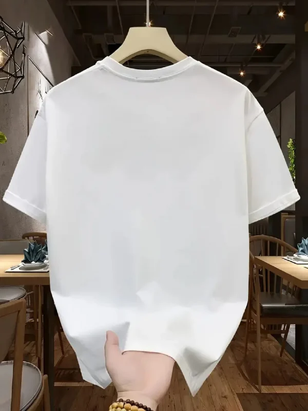 T-shirt masculino solto camiseta