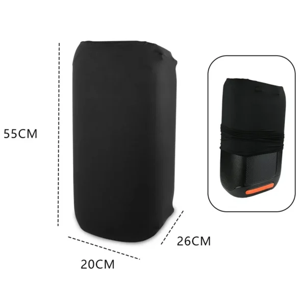 Speaker Dust Cover No Removal Protective Case Scratch-resistant Dust Protection Case for JBL Partybox 110 Portable BT Speaker