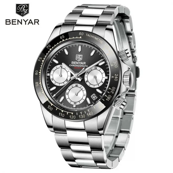 BENYAR Chronograph Male Sport Waterproof Quartz Watch