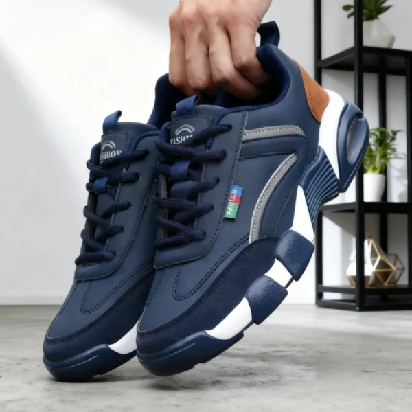 New Sneakers Men Spring Modern Innovative  Anti Slip Rebound Walking Footwear 2025