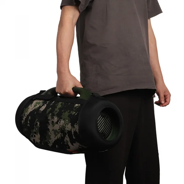 Travel Carrying Strap Protective Portable Speaker Strap Holder Carrier Shoulder Strap with Two Side Covers for JBL Boombox 4