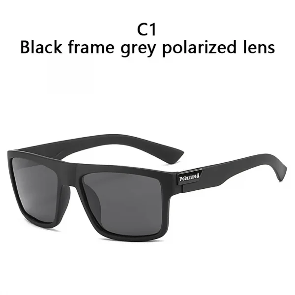 Classic Polarized Square Sunglasses for Men and Women