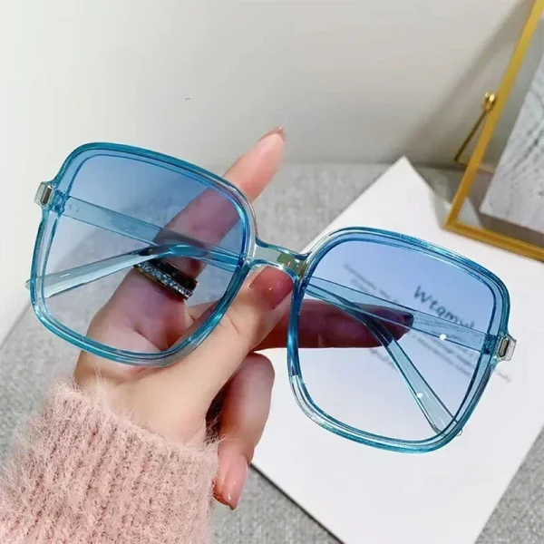 Oversized Rectangle Square Sunglasses