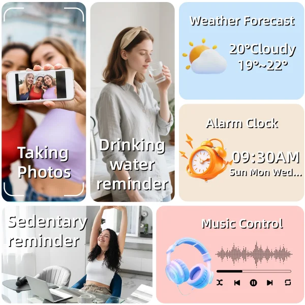 Smartwatch HD Screen Wireless Call