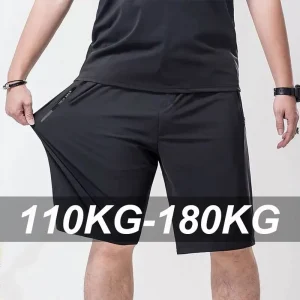 Plus Size Running Shorts Men's  Sport Gym Pants