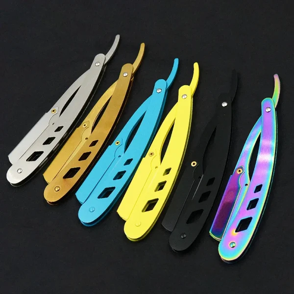 Men Shaving Barber Tools Hair Razor Without Blade)