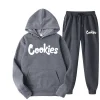 Men and Women of The Same Fashion Trend Hoodie Casual Two-piece