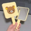 Rilakkuma Kawaii Handle Mirror with Comb