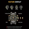 Waterproof Dual Display Sports Watch for Men
