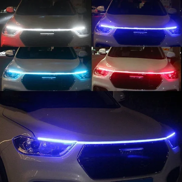 LED  Car Daytime Running Light DRL With Turn Signal Lamp Car