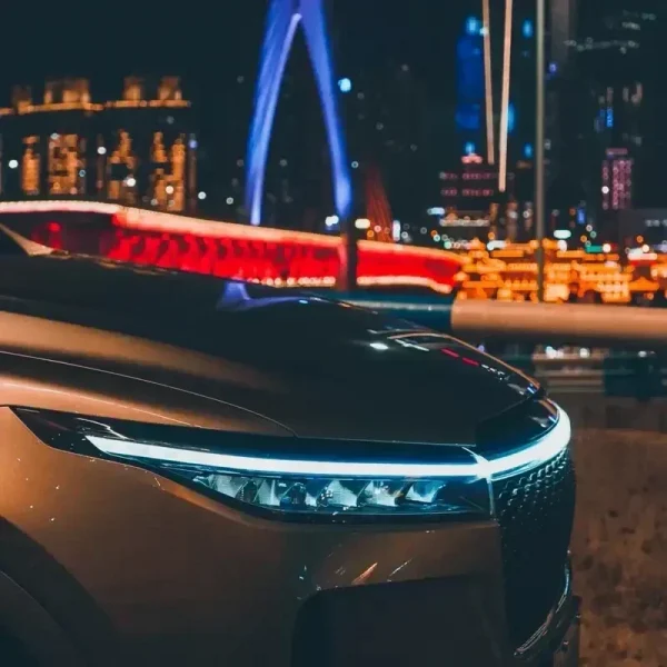 LED  Car Daytime Running Light DRL With Turn Signal Lamp Car