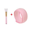 Adjustable Makeup Headband and Mask Brush Set