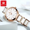OLEVS Women Quartz Watch Ceramic Strap