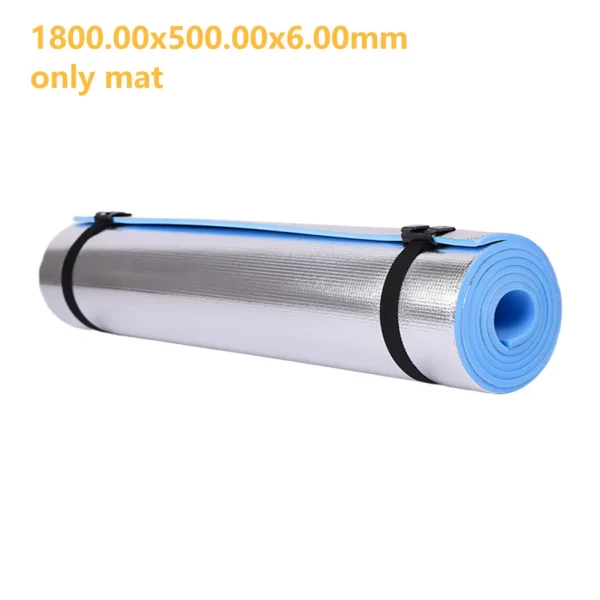 6/10mm Aluminum Foil EVA Yoga Mat Non-Slip Gymnastics FitnessMoisture-Proof Mat
