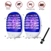 Plug in Bug Zapper Indoor Flying Insect Trap,Electronic Mosquito