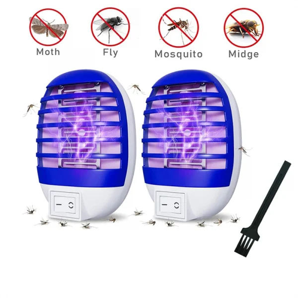 Plug in Bug Zapper Indoor Flying Insect Trap,Electronic Mosquito