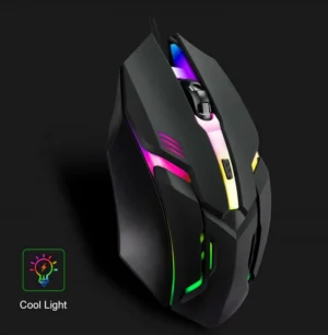 Ergonomic Gaming Mouse with RGB Backlight