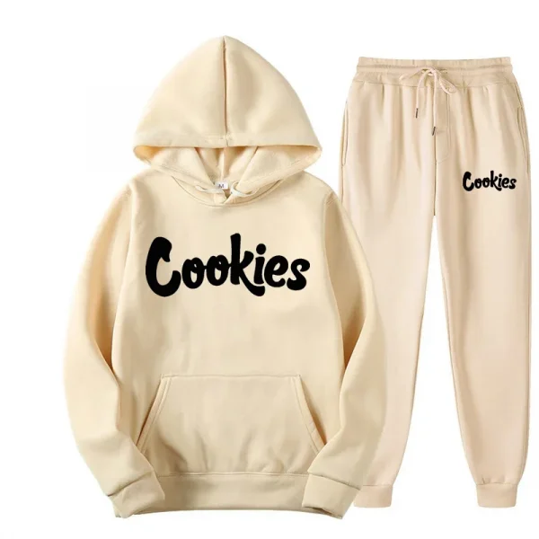 Men and Women of The Same Fashion Trend Hoodie Casual Two-piece