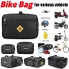 Bike Front Bag Travel Tail Bags Bike Handlebar Bag For Luggage Rack Electric Bicycle Motorcycle Carrier Bike Hanging Bag Waterpr
