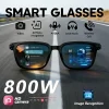 Translation Waterproof Bluetooth AI Motorcycle Glasses