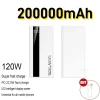 500000mAh Power Bank 120W Fast Charging Large Capacity Power Bank PD 20W Suitable For All Mobile Phones Long Endurance