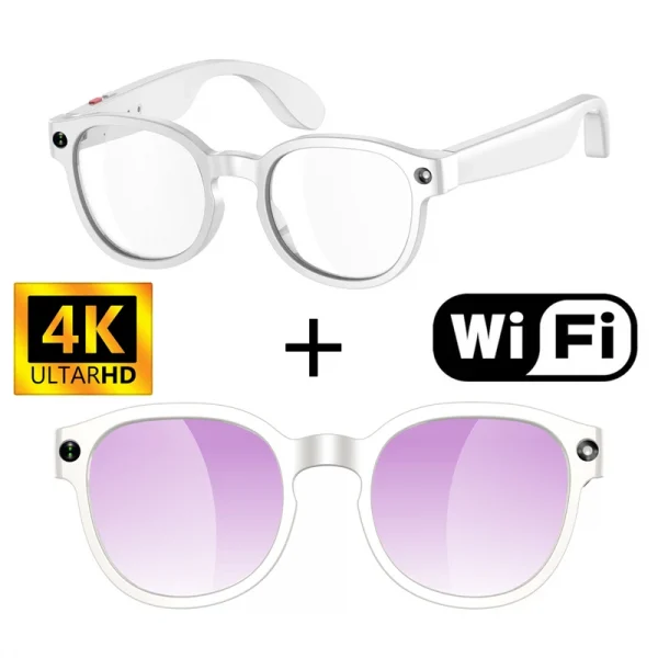 Translation Waterproof Bluetooth AI Motorcycle Glasses