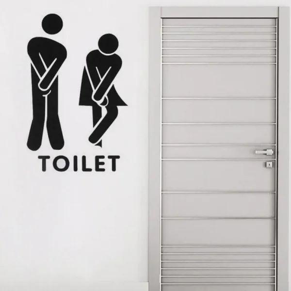 Toilet Wall Stickers