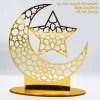 Eid Acrylic Ornament Mubarak Party Decor