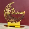 Eid Acrylic Ornament Mubarak Party Decor